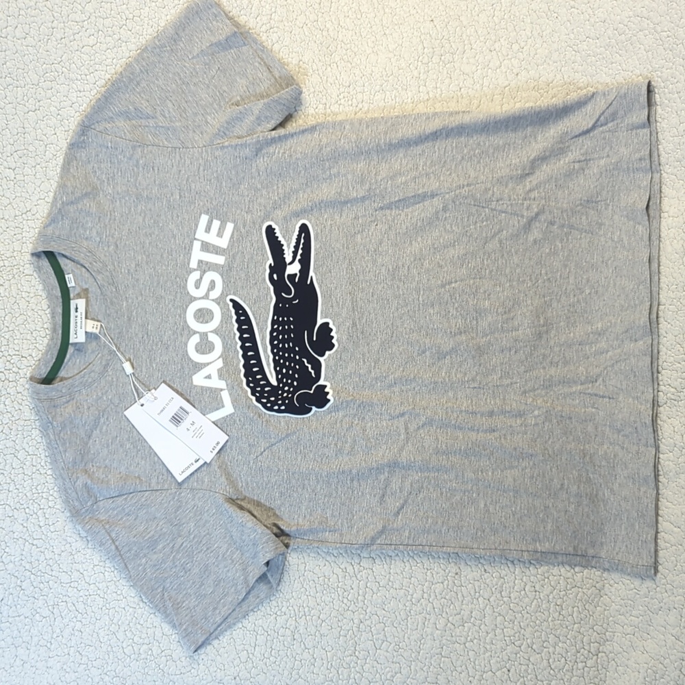 New Lacoste Felt Croc T-shirt